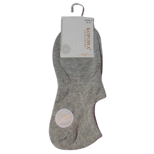 Носки женские короткие Корона р. 36-41 Серый (2136548002) Носки женские короткие Корона р. 36-41 Серый (2136548002)