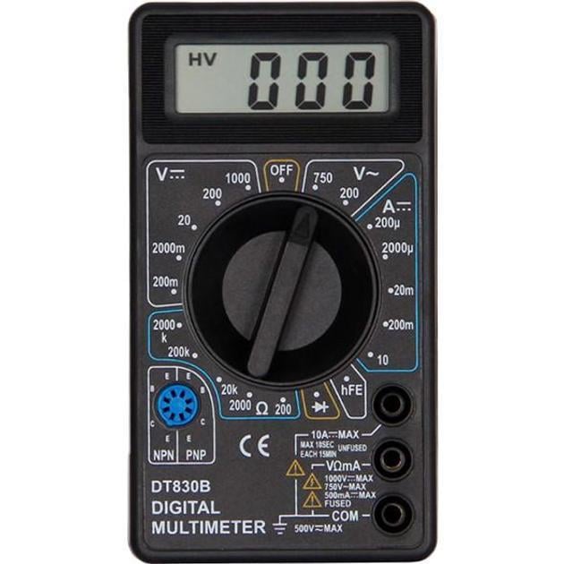 Мультиметр цифровий DT830B (3005)