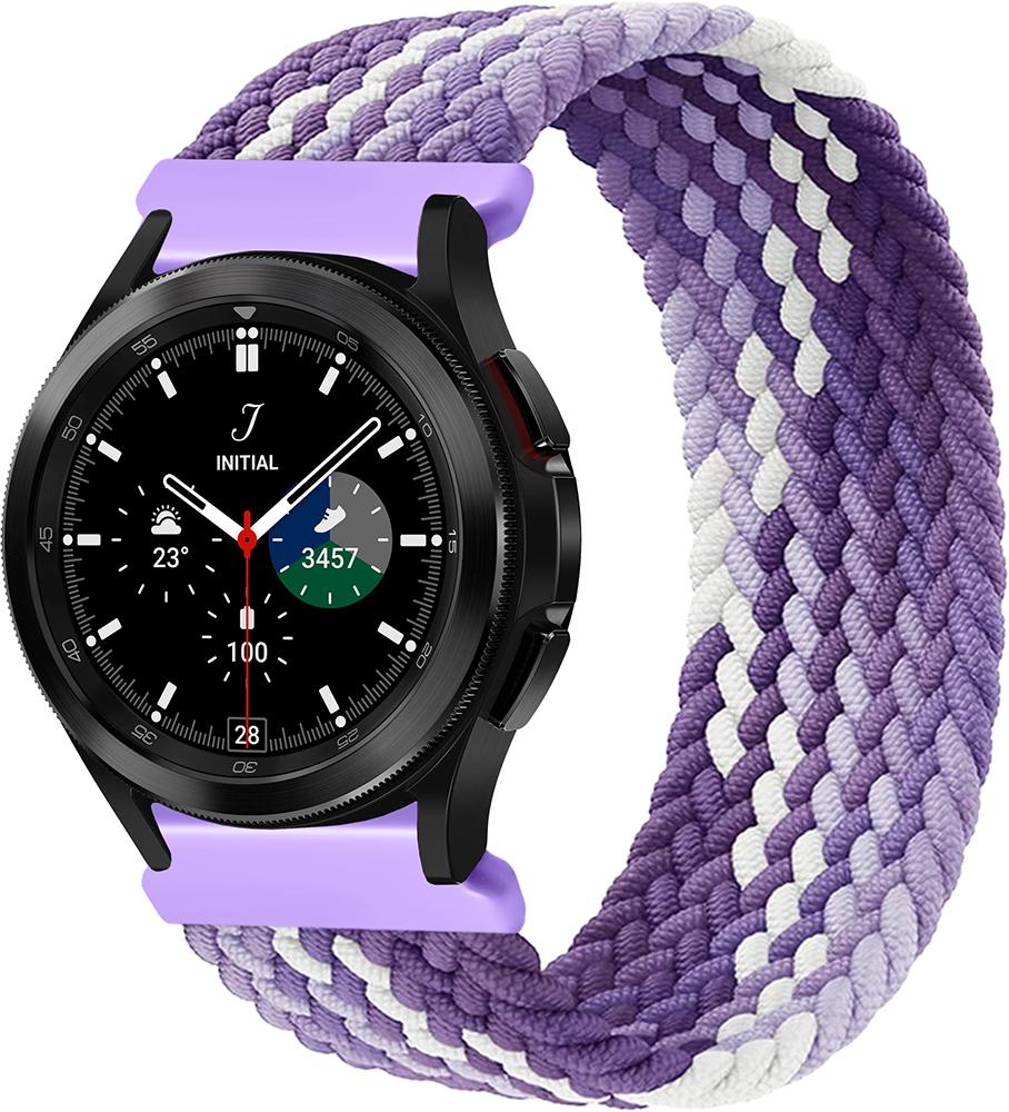 Ремешок Solo Loop Multi для Galaxy Watch 4 Classic 46 мм (135 мм) Violet (23479-2F)