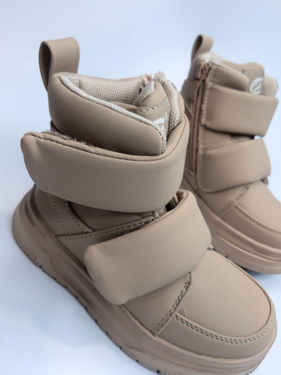 Ботинки Clibee для девочки р. 28 17,5 см Бежевый (523 beige) - фото 3 Ботинки Clibee для девочки р. 28 17,5 см Бежевый (523 beige) - фото 3