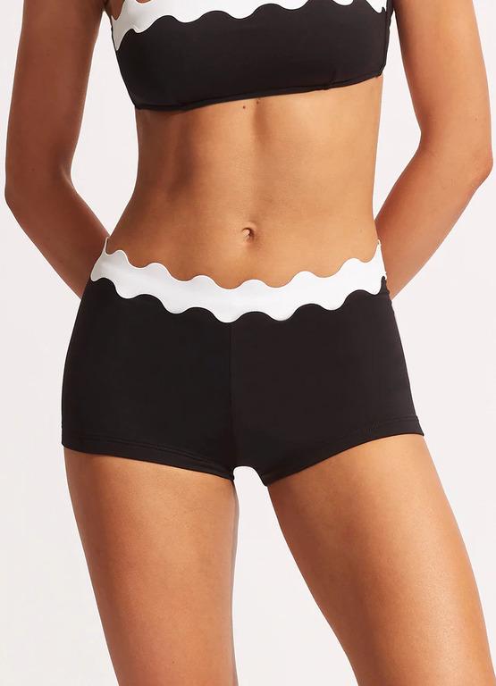 Плавки женские Seafolly S Черный (40710-717-black)