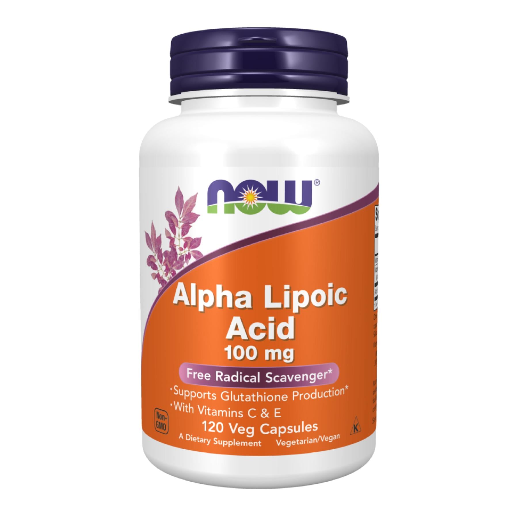 Натуральная добавка Alpha Lipoic Acid 100 mg 120 vcaps (2022-10-0693)