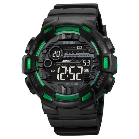 Наручные часы Skmei 2110BKGN Black-Green (1102)
