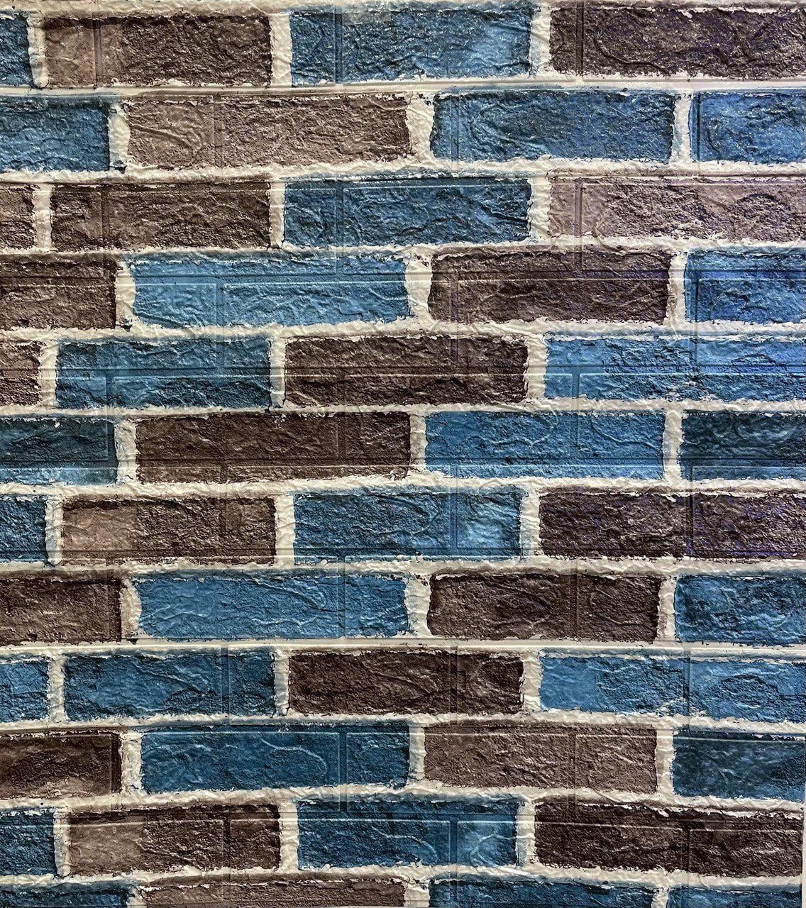 3D-панель самоклеюча Морська цегла 700x770x3 мм (BPN3-071)