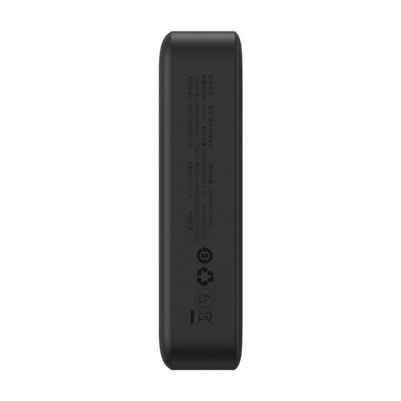 Повербанк BASEUS Magnetic Mini Wireless Fast Charge 20W 20000 mAh Black (PPCX150001) - фото 4