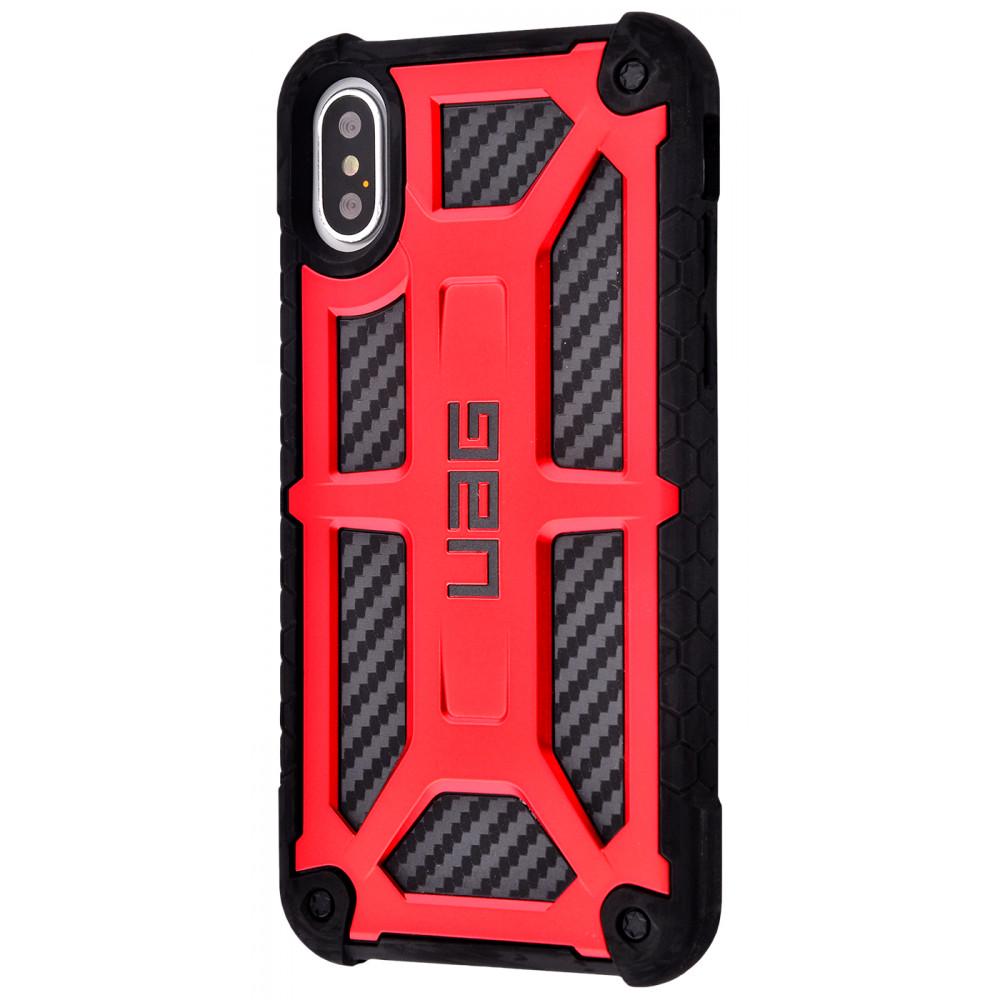Чехол UAG Urban Armor Monarch Series для iPhone X/XS Red