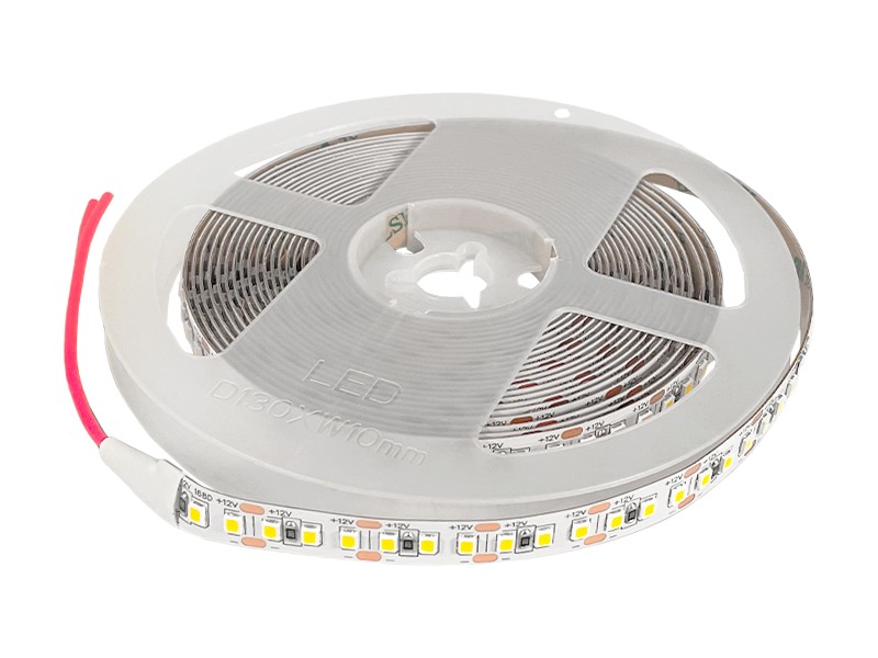 Светодиодная лента AVT 1 м SMD3528 168 LED 12В 12Вт IP20 4000-4500К нейтральный белый (6457) - фото 1