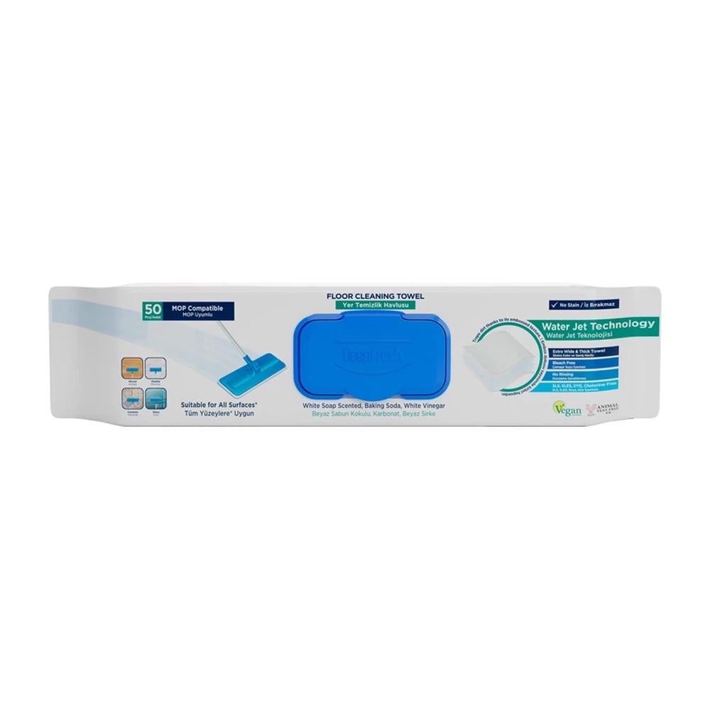 Салфетки влажные mop Deepfresh Soap для уборки полов 50 шт. (3002520407)