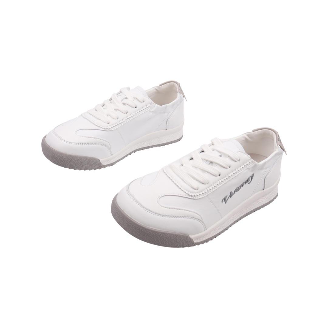 Кеди жіночі Vikonty зі шкіри р. 38 Білий (352-22DTS) - фото 5