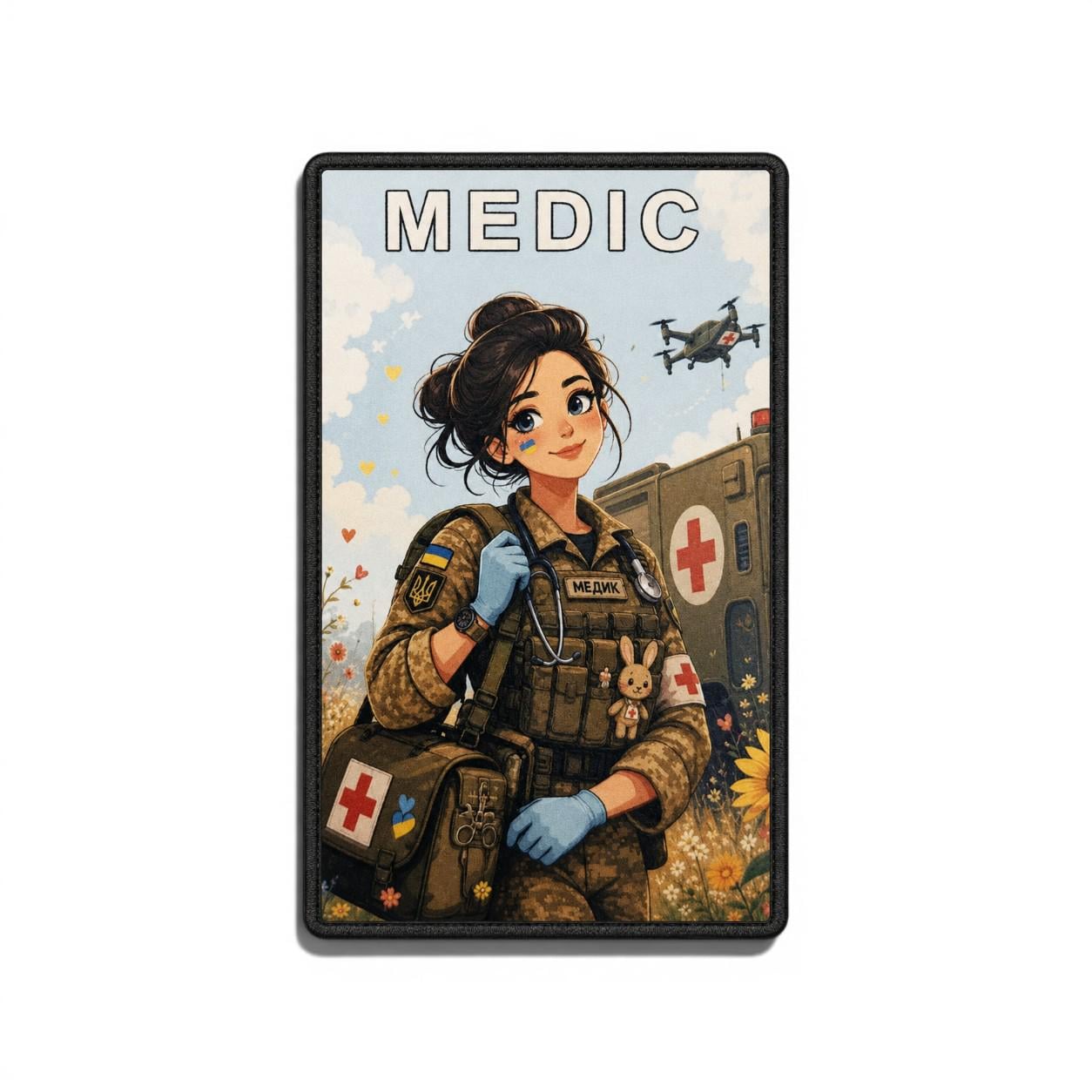 Патч-шеврон Medic Красавица (35050281)
