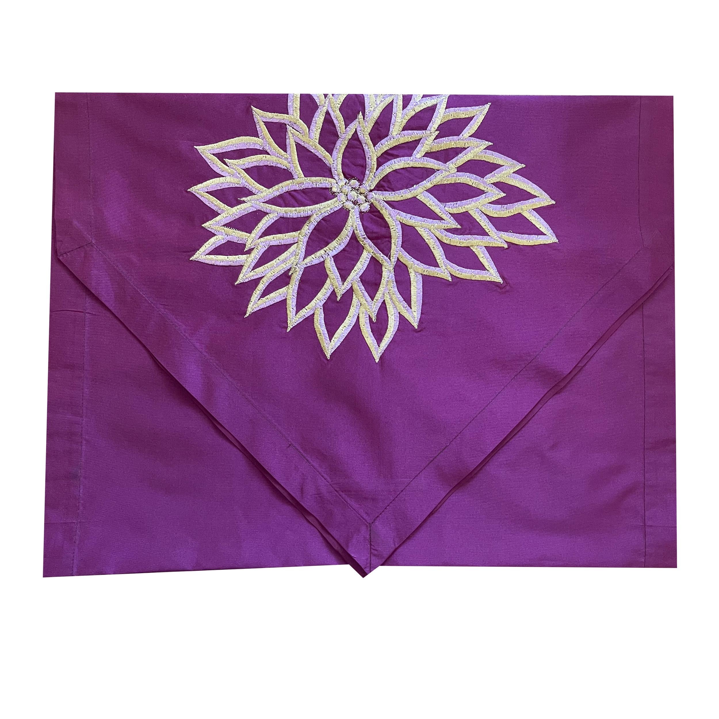 Раннер святковий Silk Route Рожевий (1430)