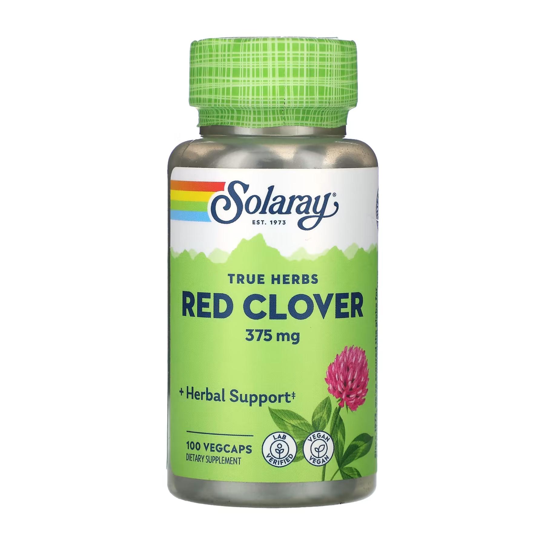 Натуральная добавка Red Clover Blossom 375 mg 100 caps (2023-10-3423)