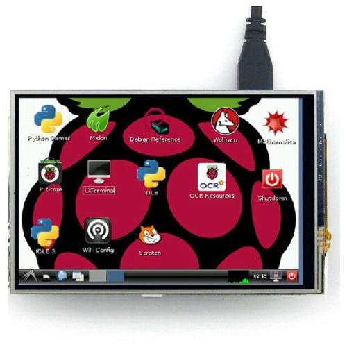 Дисплей LCD 3.5 для Raspberry Pi с тачскрином (25793283)