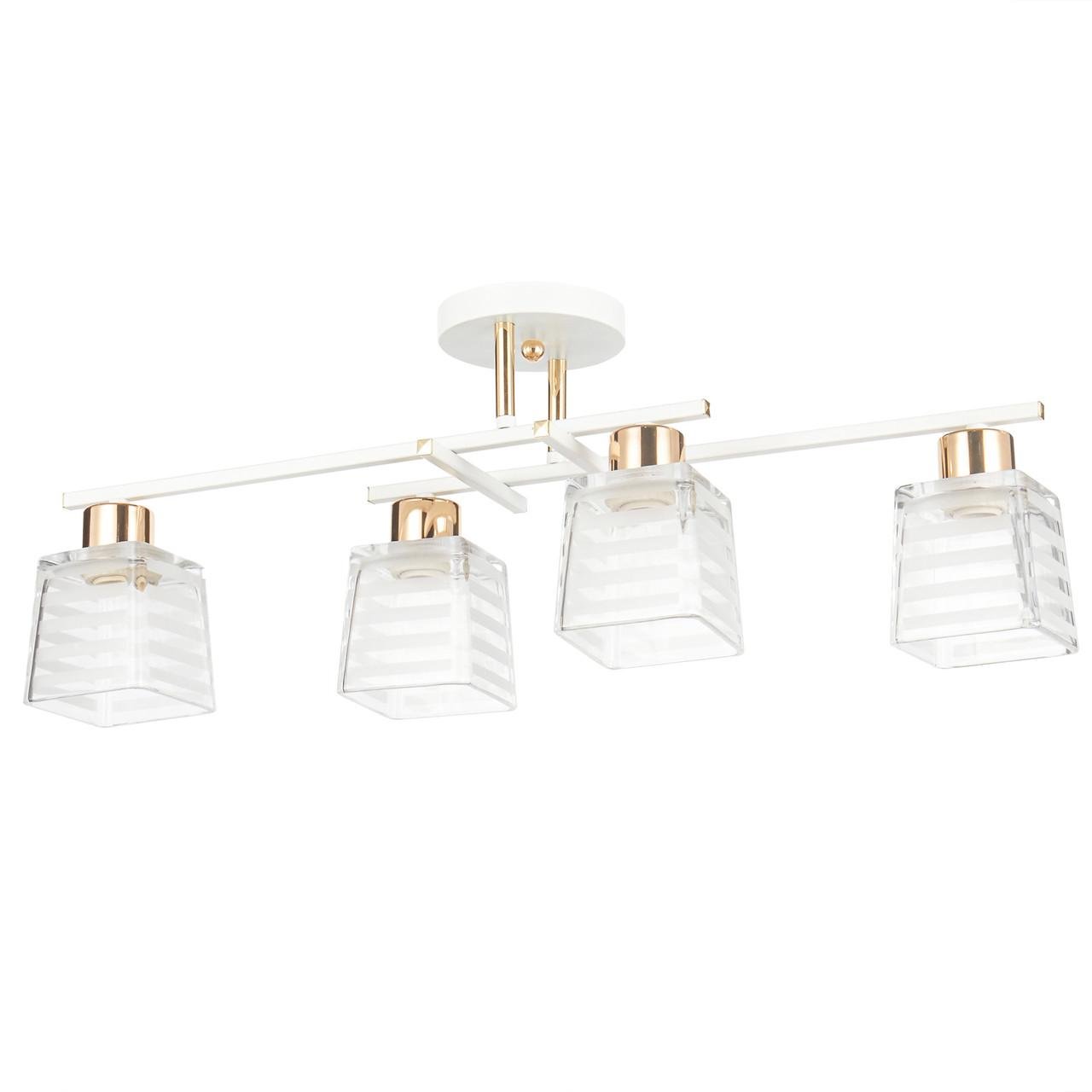 Люстра декоративна на 4 плафони Білий (196290/4)