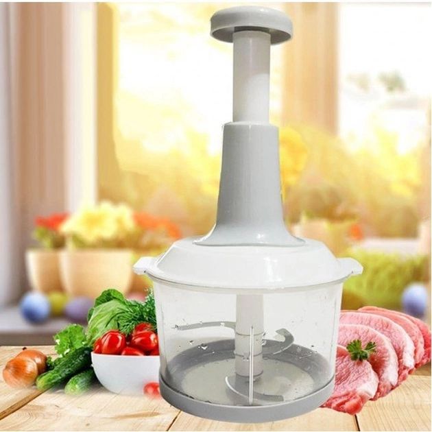 Ручной измельчитель овощей с контейнером Food Processor TV One (MS-12928) - фото 2