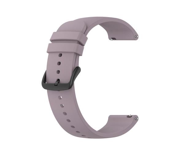 Ремешок Silicone для смарт-часов Garmin Forerunner 570 47 мм/Venu 4 45 мм 22 мм Сиреневый Ремешок Silicone для смарт-часов Garmin Forerunner 570 47 мм/Venu 4 45 мм 22 мм Сиреневый