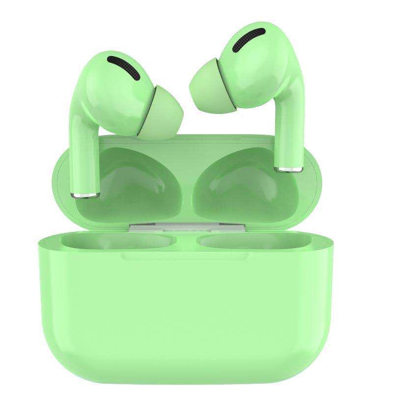 Беспроводные Bluetooth наушники MDR Pro 7438 с сенсором и кейсом Green (4de963e9)