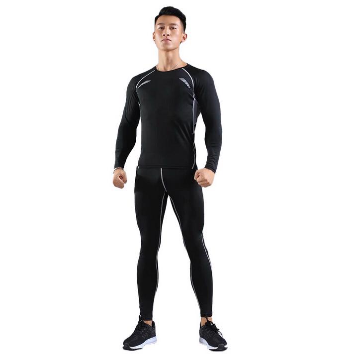 Комплект термобелье FENTA Thermal Underwear Reflective Ventilation для взрослых 185-190 см Black/Gray (3103) - фото 8