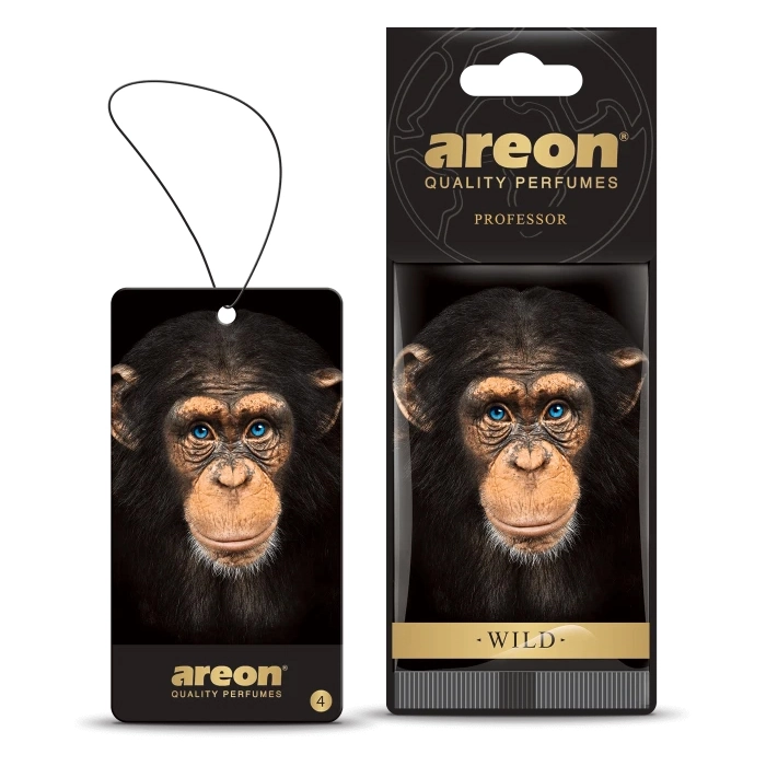 Ароматизатор Areon Wild картонная подвеска Профессор (085264)