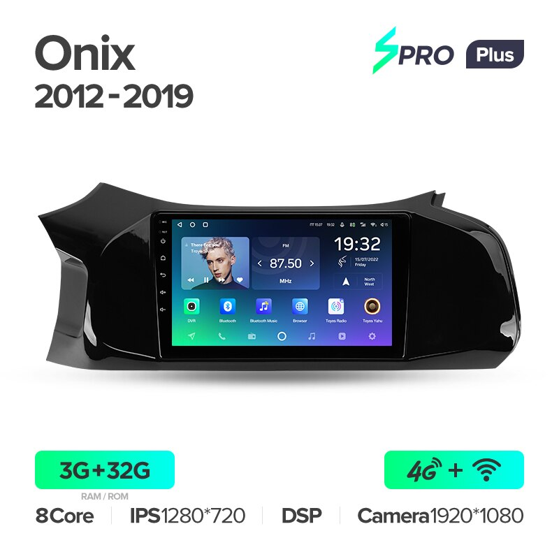 Автомагнитола штатная Teyes SPRO Plus для Chevrolet Onix 2012-2019 Android - фото 2 Автомагнитола штатная Teyes SPRO Plus для Chevrolet Onix 2012-2019 Android - фото 2