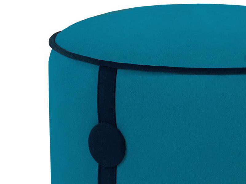 Пуф Round-2 33х46х33 см Блакитний (Арт. 70) - фото 2 Пуф Round-2 33х46х33 см Блакитний (Арт. 70) - фото 2