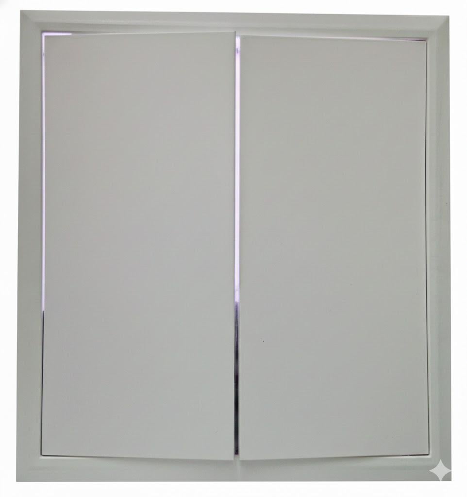 Дверцята ревізійні Домовент 400х400 мм (4114)