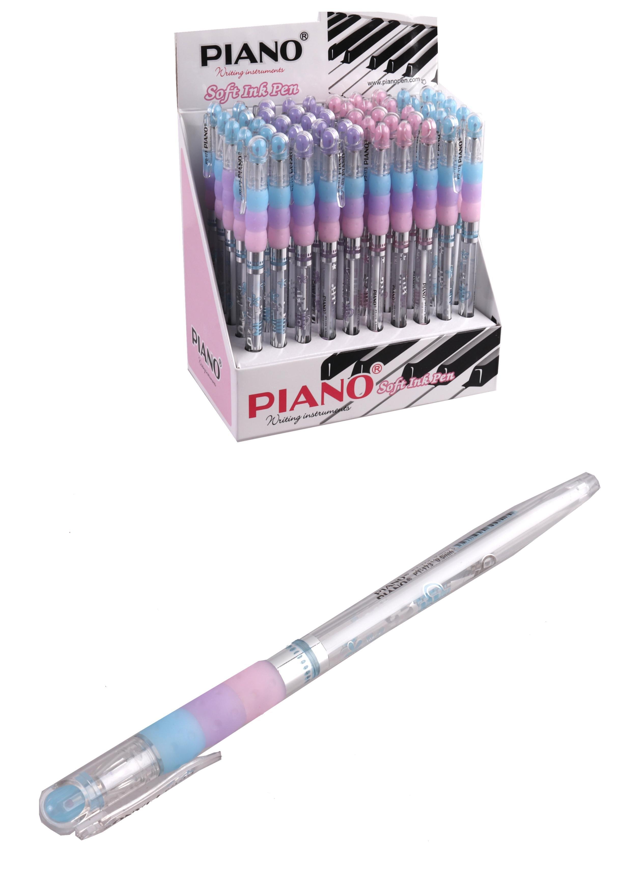 Ручка масляна Piano dizain 50 шт. в уп. 173pt2400 Синій (MTT-131410)