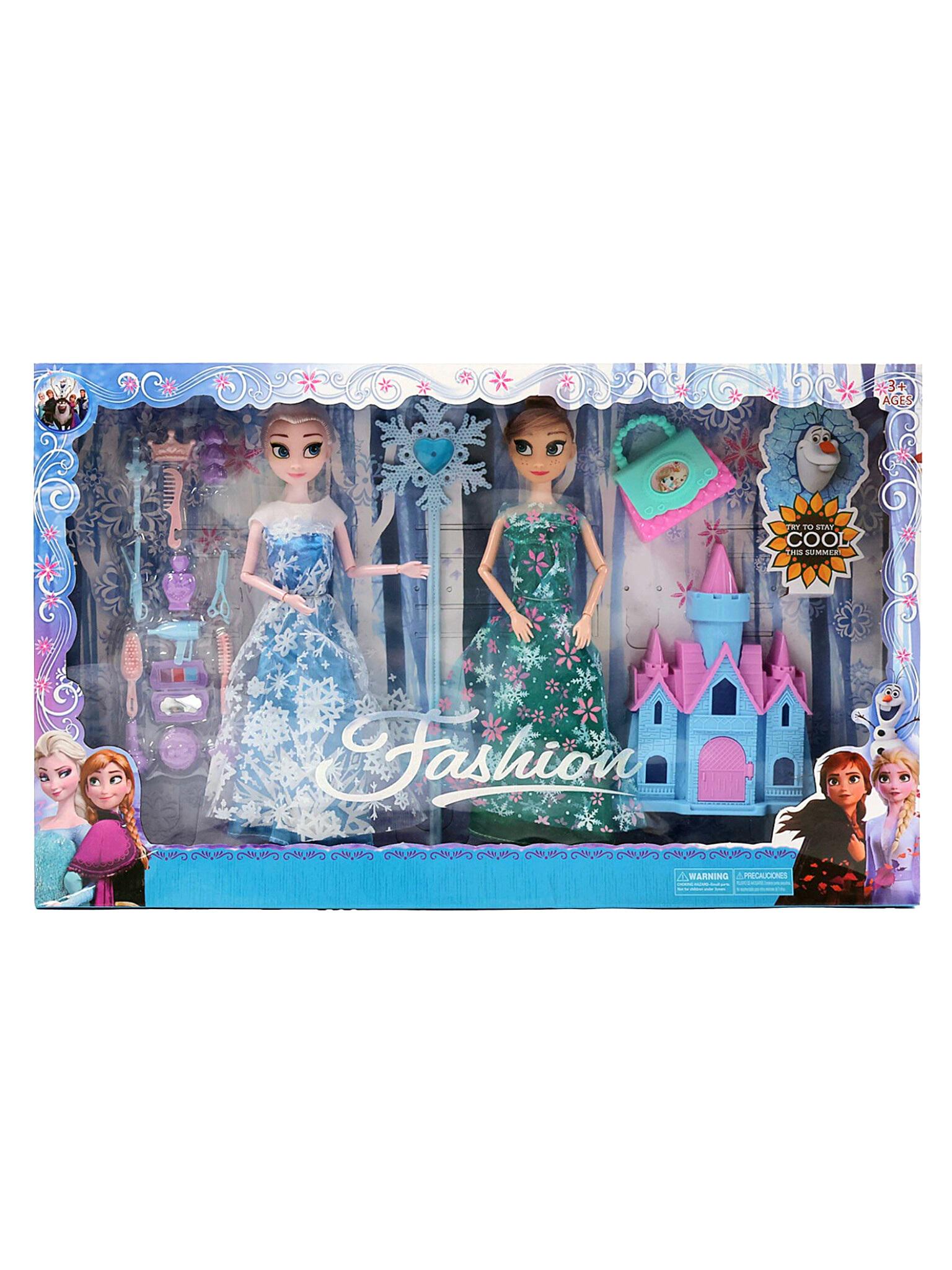 Набор кукол 1935В кукла Эльза и Анна с аксессуарами (92789)