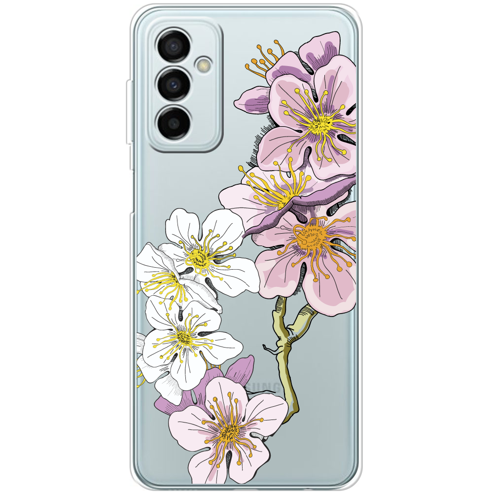 Чехол BoxFace Samsung Galaxy M23 5G (M236) Cherry Blossom Прозрачный силикон (44471-cc4-44471)