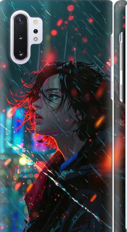 Чехол на Samsung Galaxy Note 10 Plus Ночные огни (6096m-1756-42517)