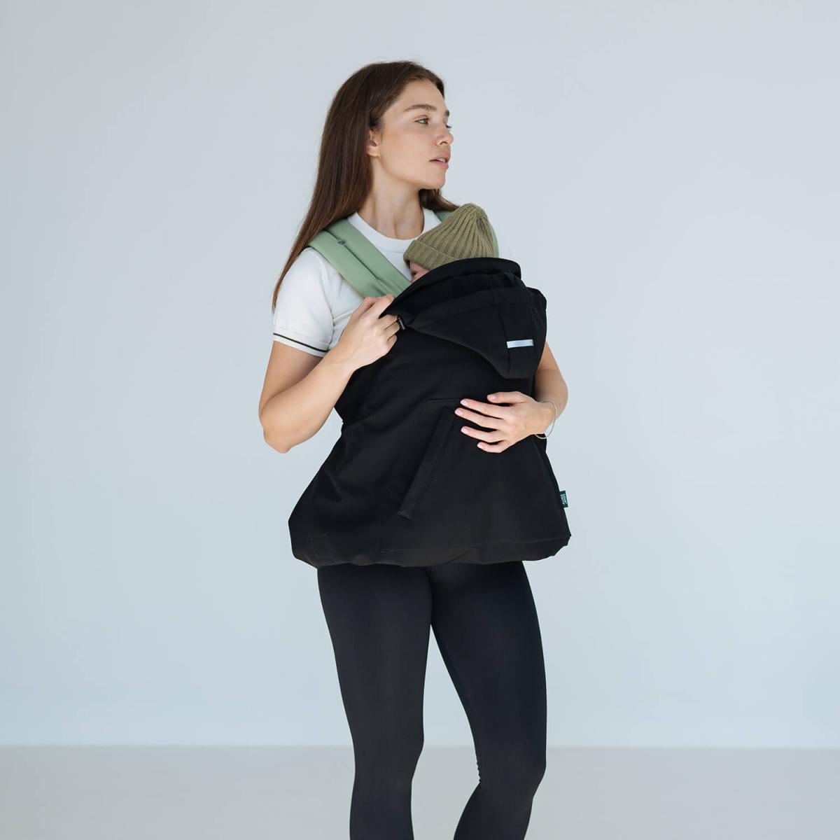 Слінгонакидка мультисезонна Softshell Чорний - фото 4 Слінгонакидка мультисезонна Softshell Чорний - фото 4