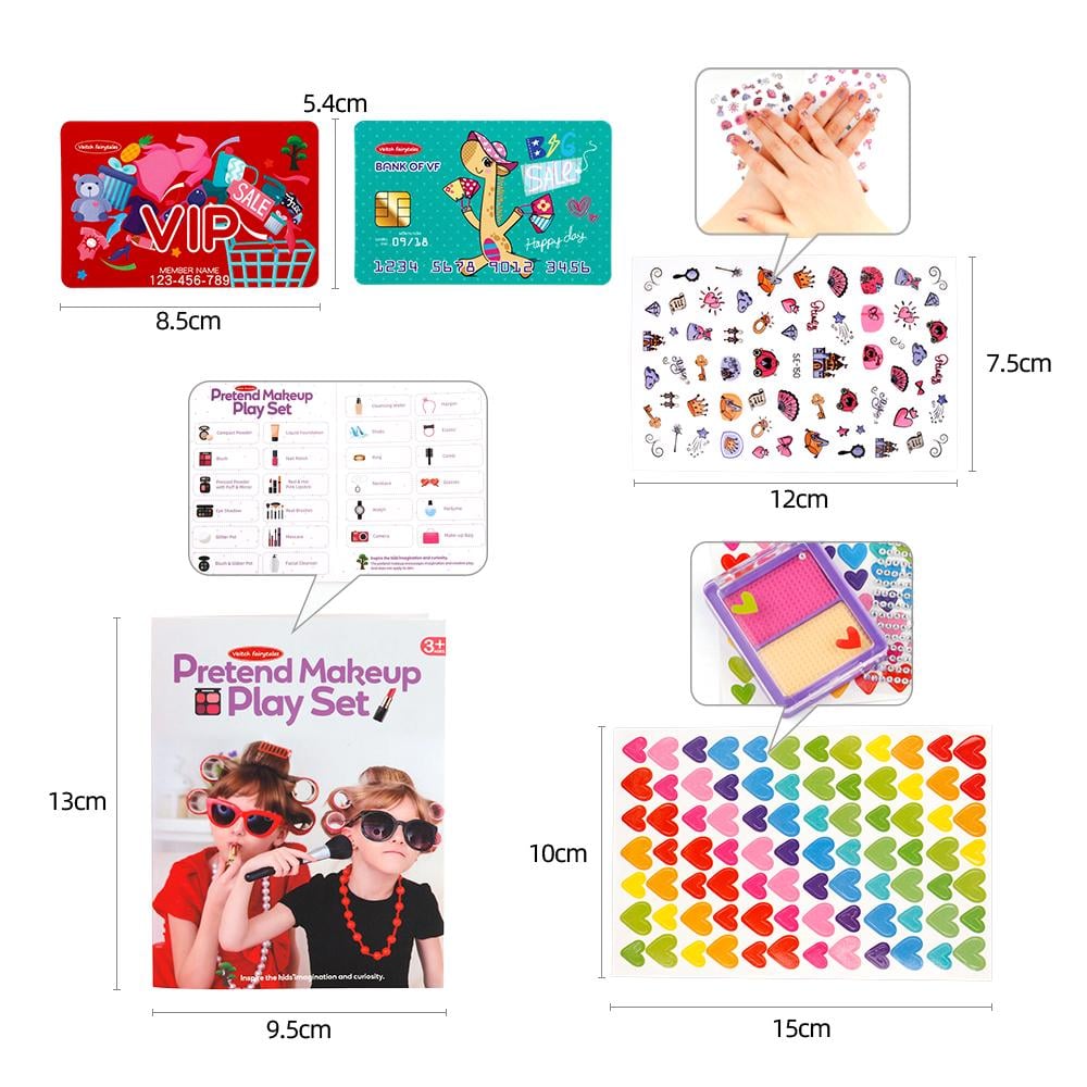 Детский игровой набор для девочек Салон красоты. Моя первая косметичка 27 пр. - фото 3 Детский игровой набор для девочек Салон красоты. Моя первая косметичка 27 пр. - фото 3