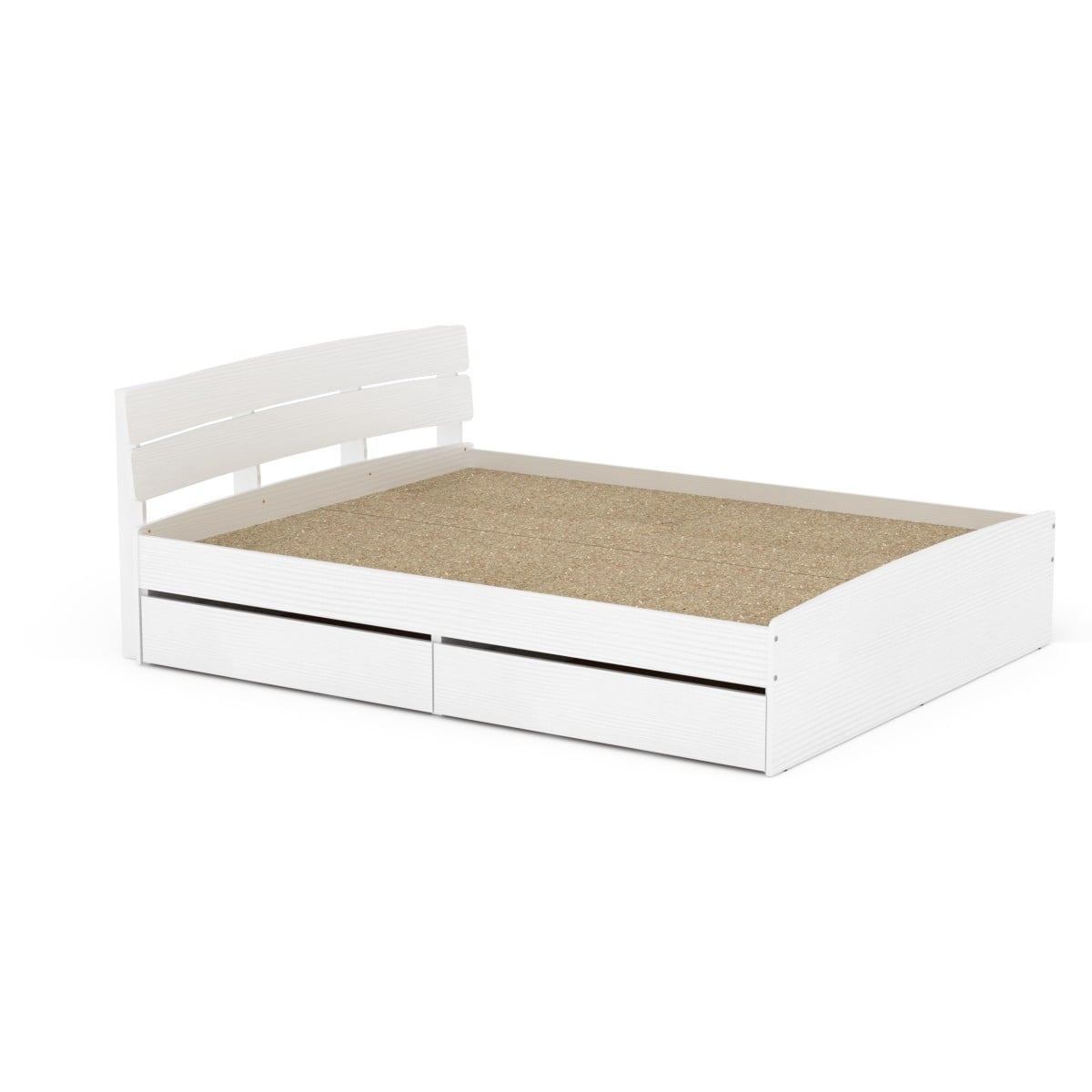 Кровать Компанит Модерн 160 + 2 ящика Белый (5e92f98dbf475d5e98465ce2)