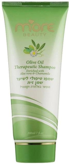 Шампунь для волосся More Beauty з оливковою олією 200 мл (7290016244311) - фото 1