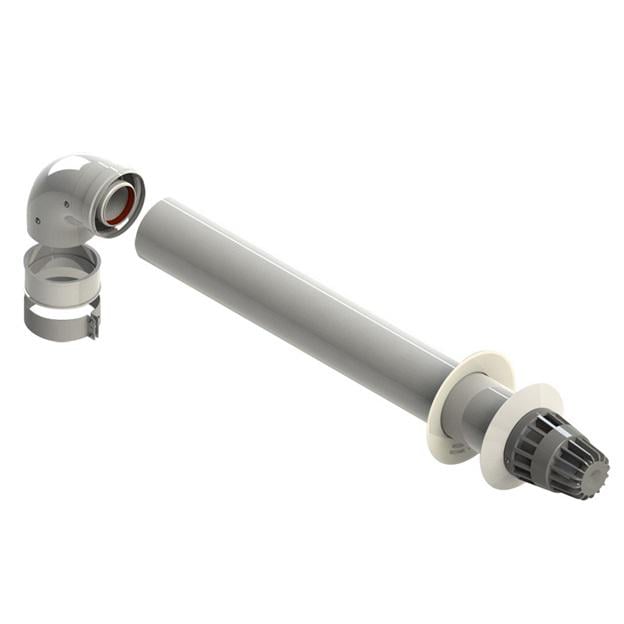 Димоход коаксиальный Ariston 3318001 750 мм D60/100 с коленом (000008094)