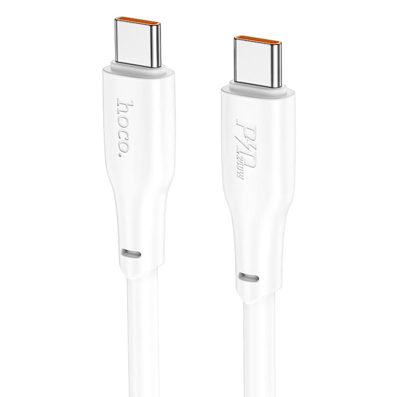 Кабель cкоростной Type-C - Type-C Hoco X93 PD3.1 для зарядки и синхронизации ноутбука/смартфона/планшета 240W 1 м