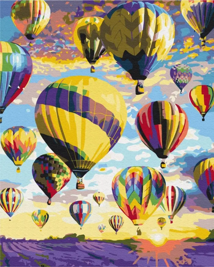 Картина по номерам Brushme Мечты в небе 40x50 см (BSM-B28734)