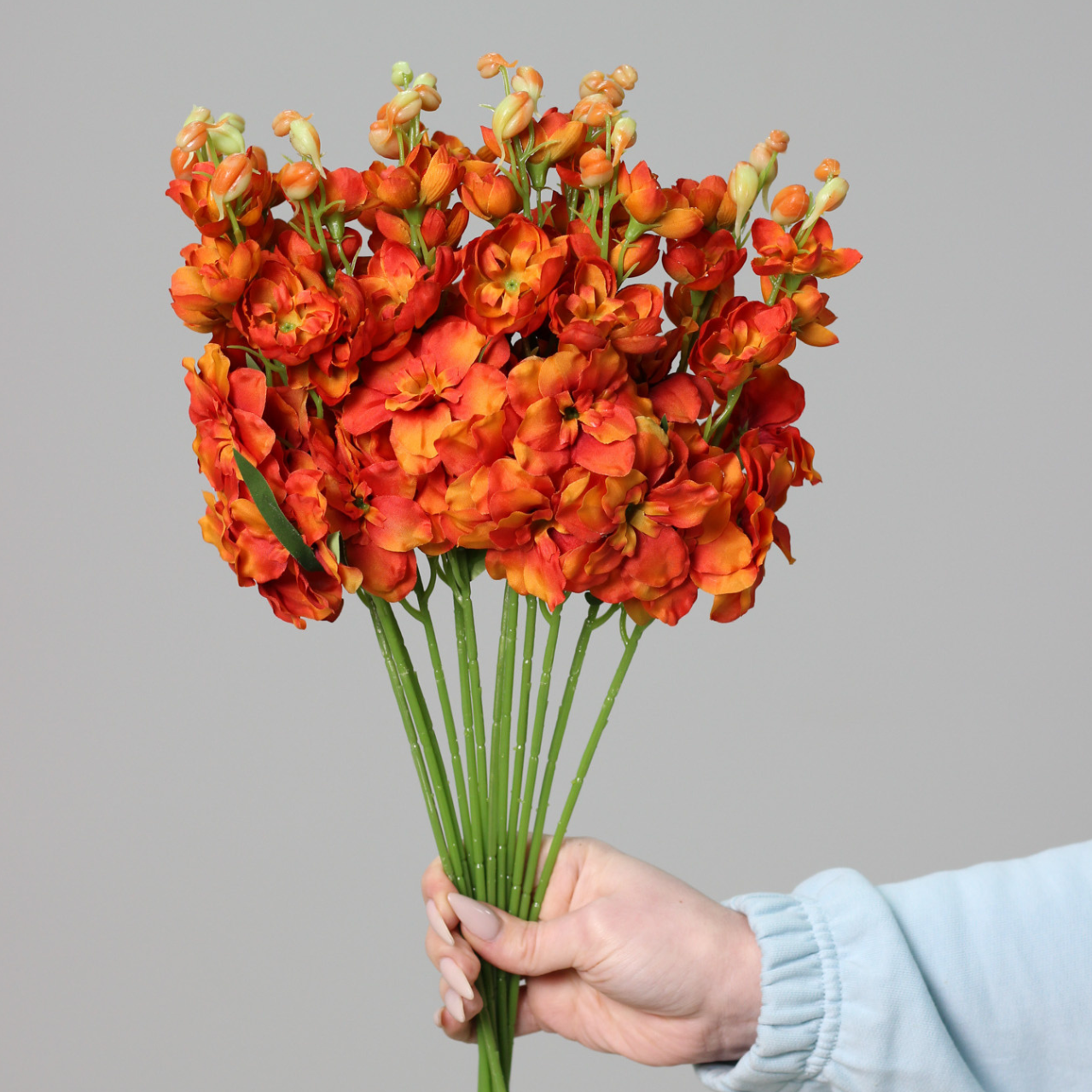 Гілка штучна Дельфініуму 45 см (2131579472) - фото 2 Гілка штучна Дельфініуму 45 см (2131579472) - фото 2