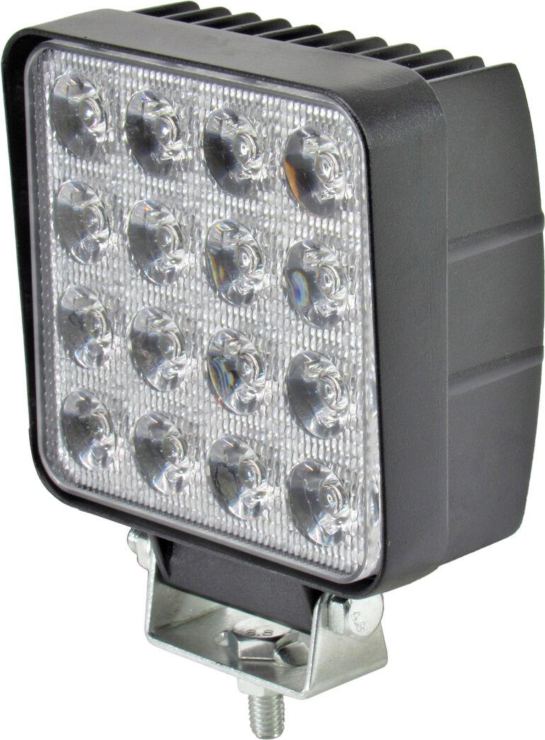 Фара светодиодная Brevia LED 48W 6000К 108х108х58 мм FLOOD (10652QFX1)