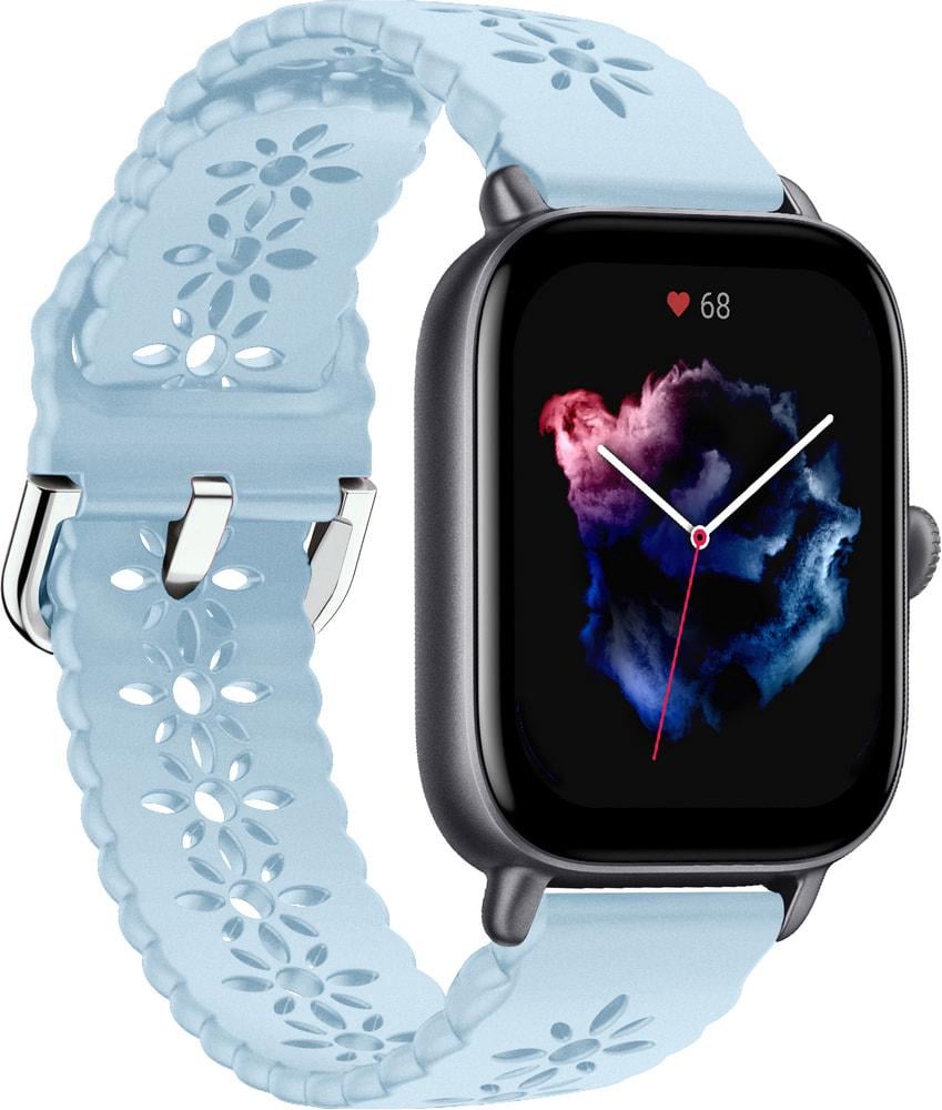 Ремешок Trase для Amazfit GTS 3 Blue/Grey (28874-0F)