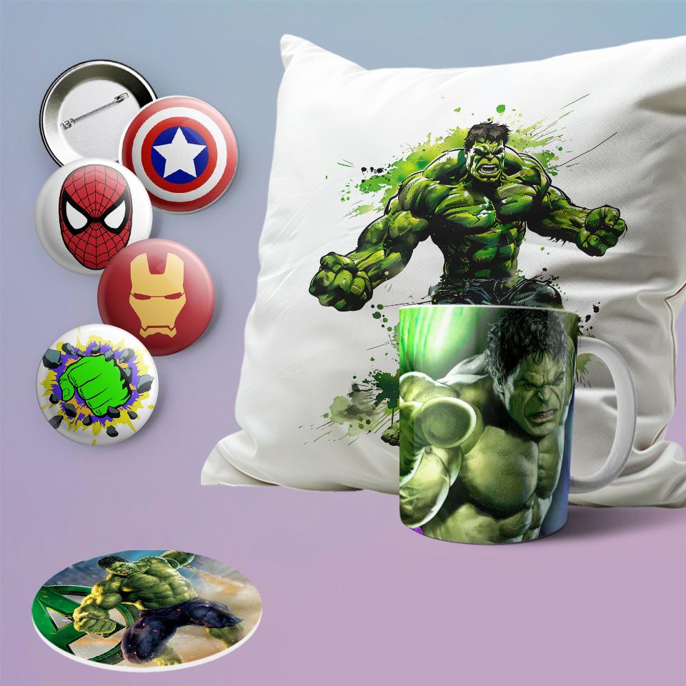 Подарочный набор бокс Hulk (334) Подарочный набор бокс Hulk (334)