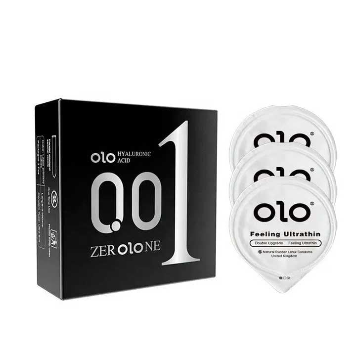Презервативи ультратонкі Olo Feeling Ultrathin 0,01 3 шт. (T0000640-3)