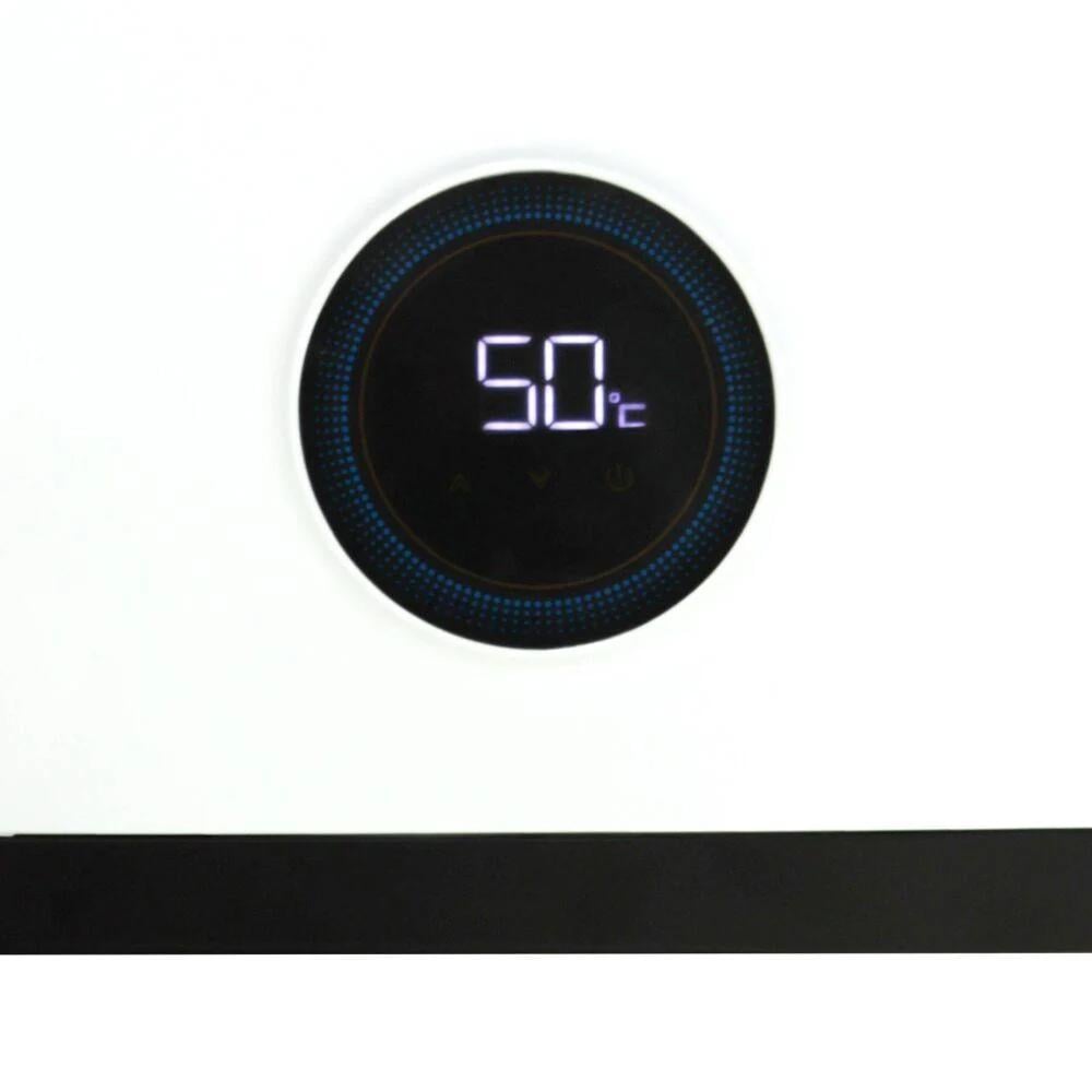 Колонка газова турбована Piramida 24 PG-24B з димоходом мідний теплообмінник 24 кВт Білий (PG-24B) - фото 3