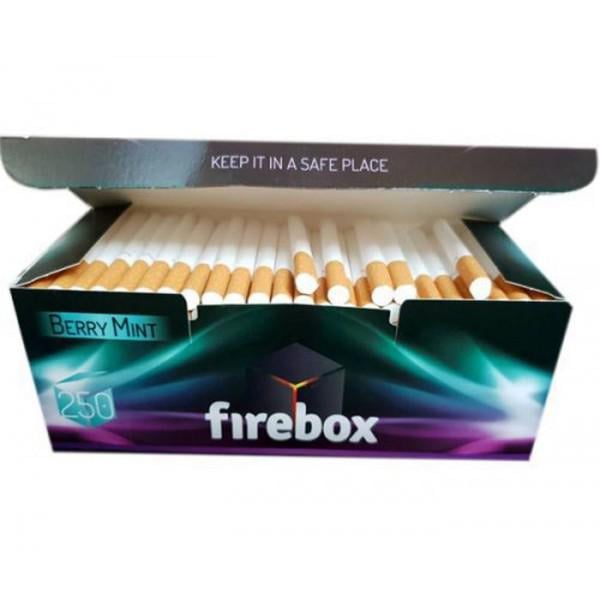 Сигаретные гильзы для табака Firebox 250 шт. Berry Mint - фото 2 Сигаретные гильзы для табака Firebox 250 шт. Berry Mint - фото 2