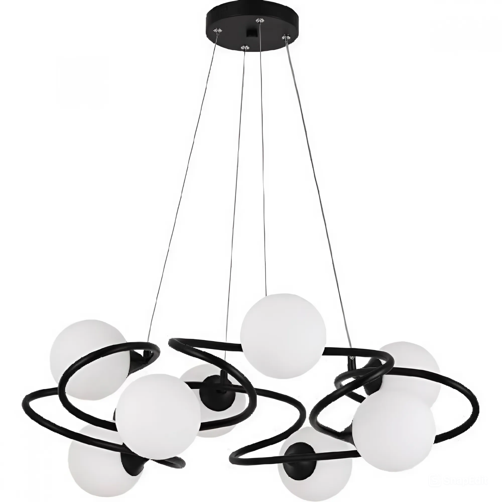 Люстра Libolo 8 Black (PL-0004075 M/Black)