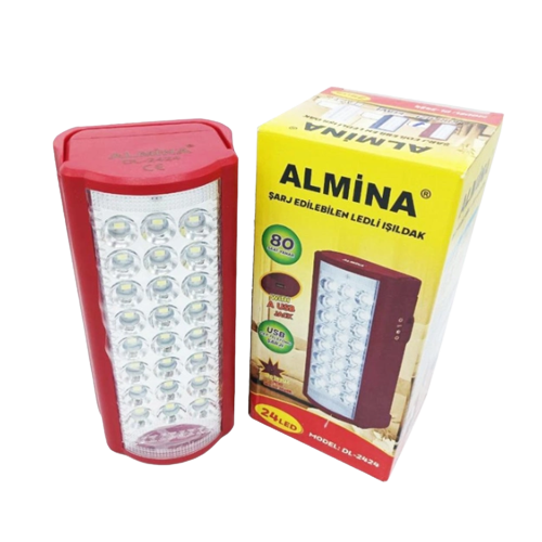 Фонарь переносной Almina DL-2424 24 LED с повербанком (2968923363)