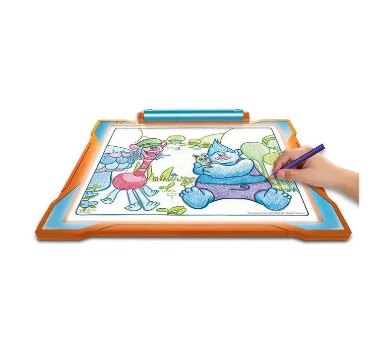 Планшет для малювання crayola Trolls Light Up Tracing Pad board (1843157350) - фото 3