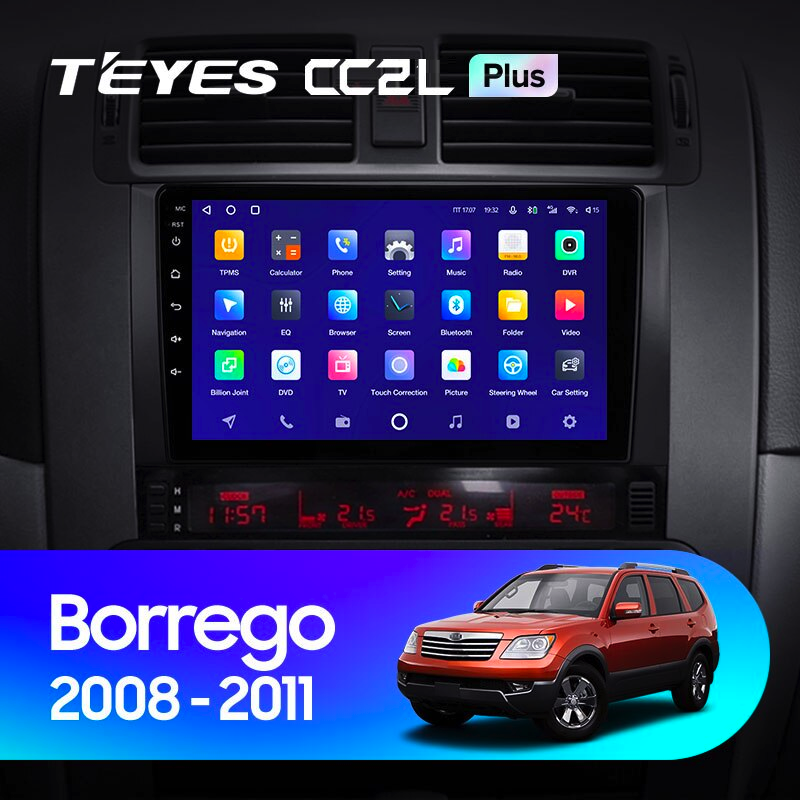 Автомагнітола штатна Teyes CC2L Plus для Kia Borrego 2008-2011 Android 2/32 Гб (1717602797) - фото 3