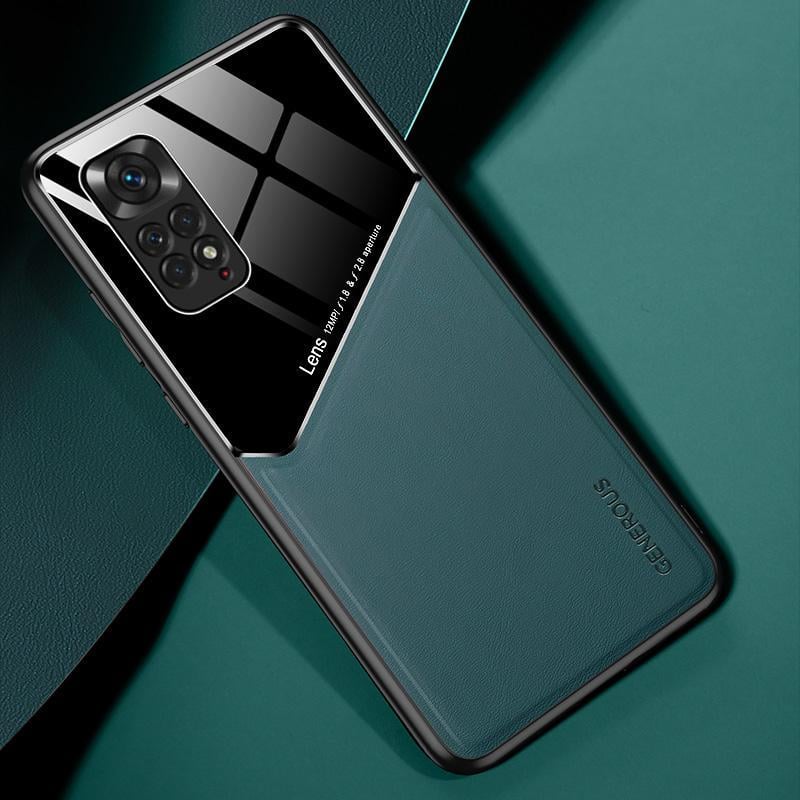 Комбинированный чехол Generous Xiaomi Redmi Note 11 Green (29925-08)