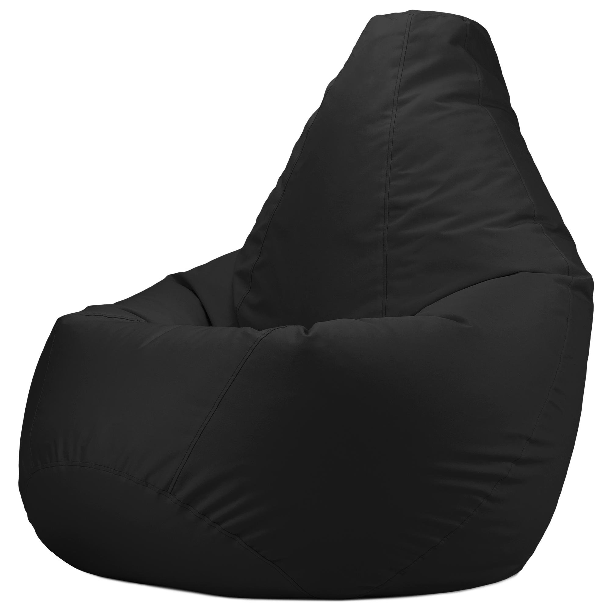 Кресло-мешок Студия Комфорта Груша оксфорд флекс 150х100 см Черный (901230) - фото 1 Кресло-мешок Студия Комфорта Груша оксфорд флекс 150х100 см Черный (901230) - фото 1